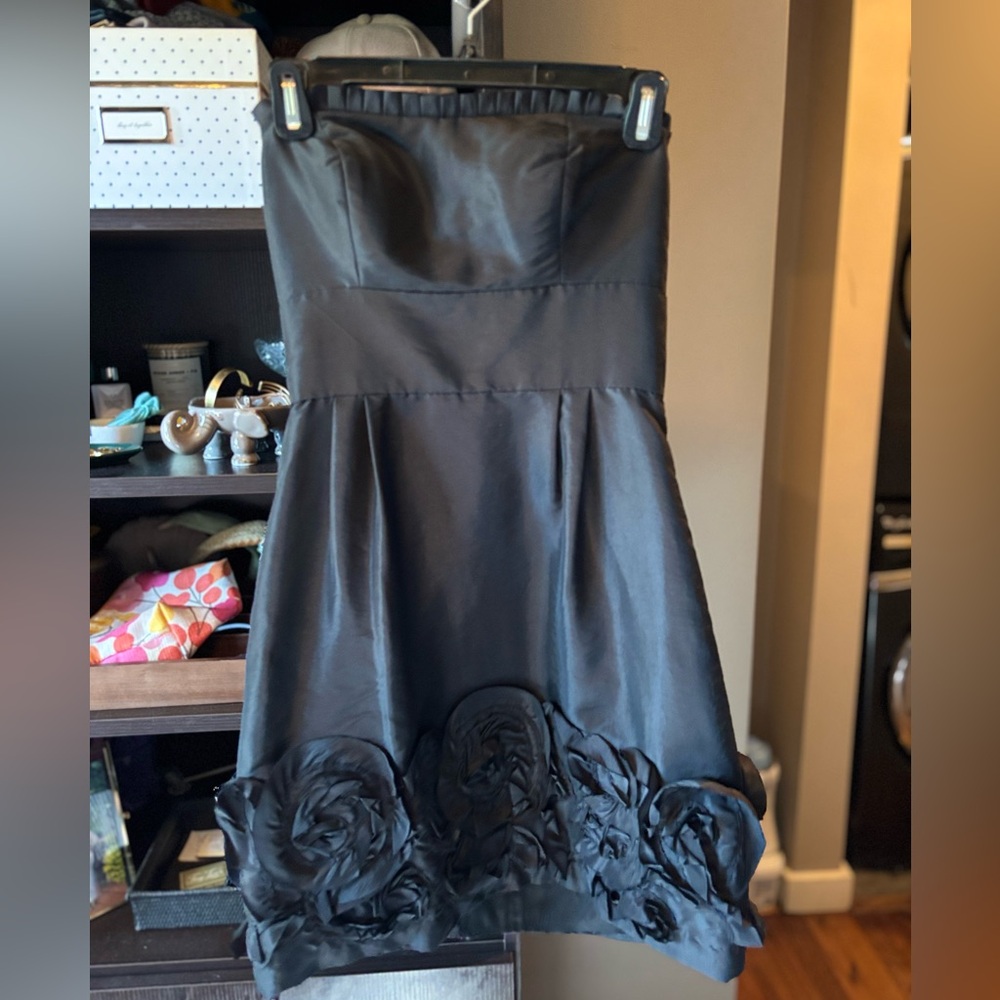 Black cocktail dress